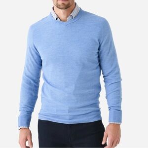 NWT PETER MILLAR CROWN CRAFTED MEN'S DOVER HIGH V-NECK SWEATER